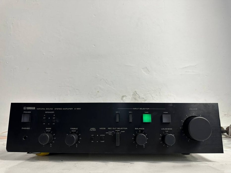 Wzmacniacz Yamaha A-550 | 2 × 53 W | Made in Japan | Vintage Hi-Fi