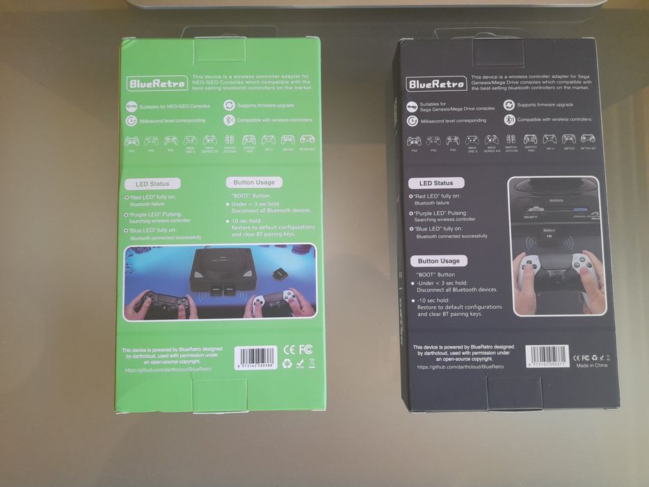 MegaDrive e NeoGeo - BlueRetros