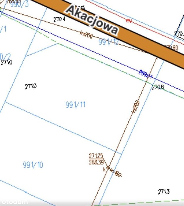 Bliżyn, Akacjowa, działka budowlana, MPZP