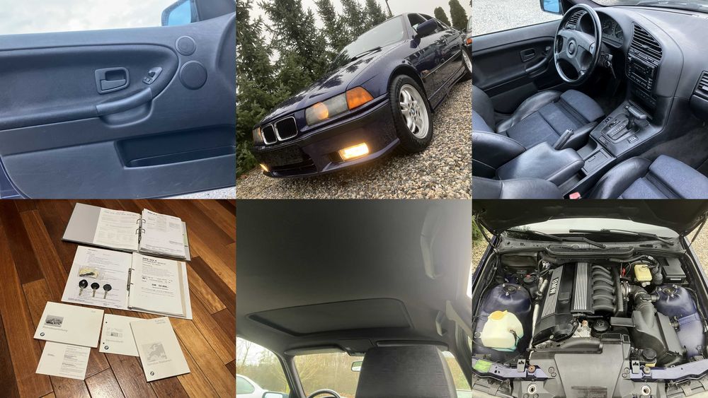 BMW 323i Montreal Fabryczny M-Pakiet Hi-Fi Climatronic Szyberdach