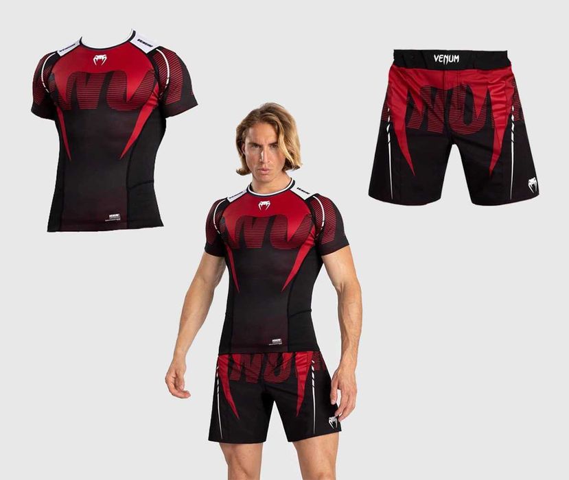 Комплект Venum Adrenaline 4 в 1 рашгард, леггинсы, футболка и шорты!