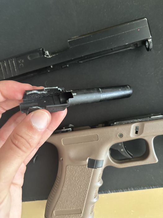 Pistola Airsoft para peças