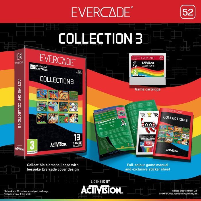 Activision Kolekcja 3 - Gra Evercade / Nowa w folii