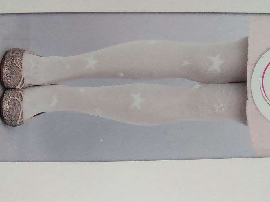 Rajstopy Gatta 116/122 Czarne gwiazdki