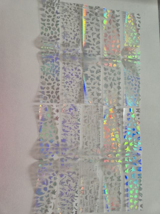 Folia transferowa do paznokci