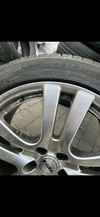 Audi vw a6 a4 5x112 alufelgi kola letnie 18 c7 b6