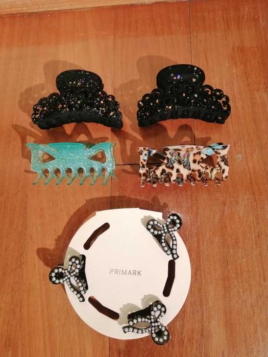 Conjunto molas para o cabelo