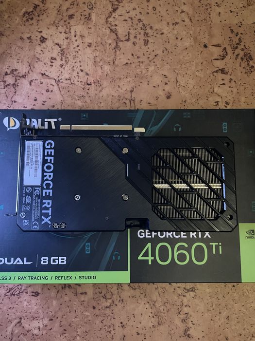 Відеокарта RTX 4060Ti 8 GB Palit