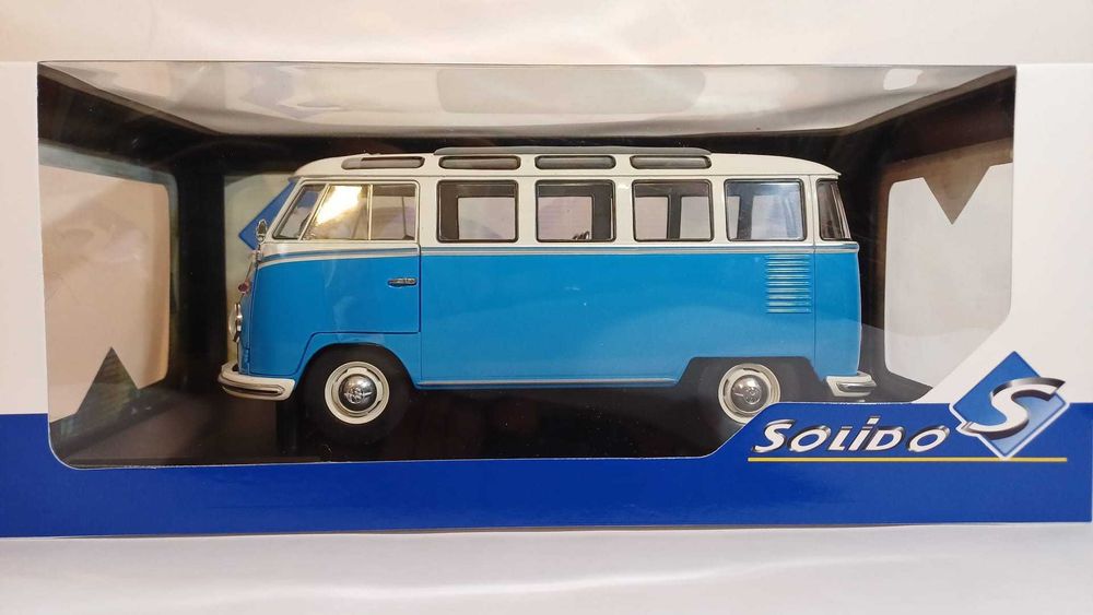 1/18 VW T1 Pão de forma Samba az - Solido