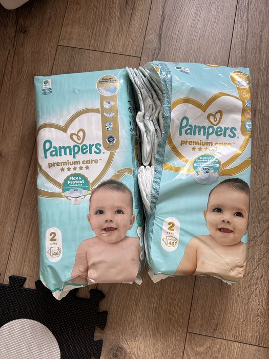 Pieluchy Pampers Premium Care 2x46