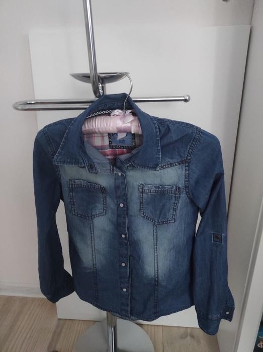 Сорочка джинсова