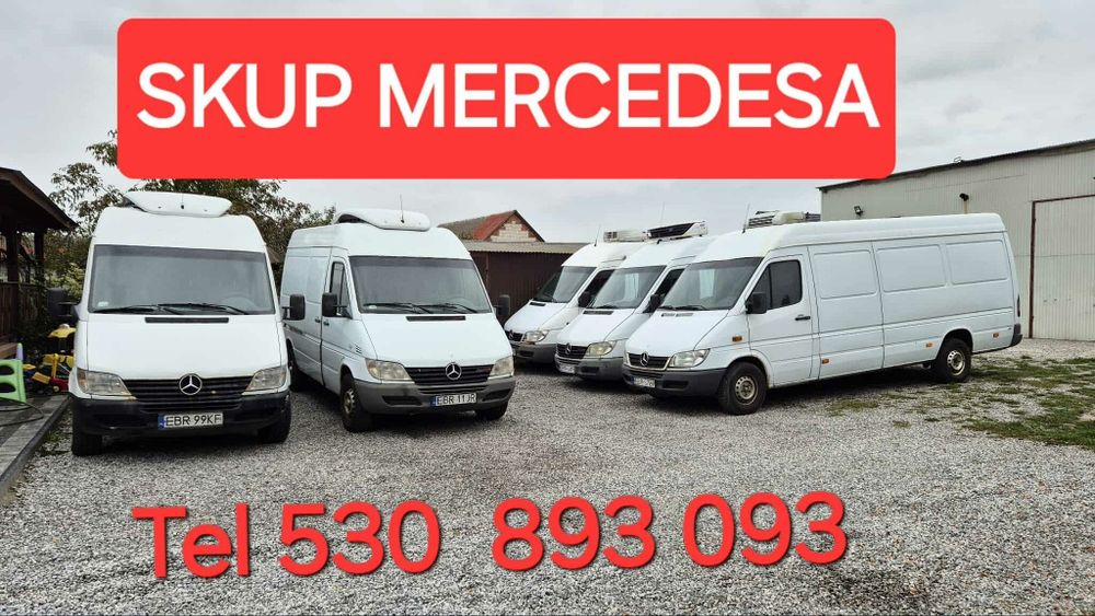 Skup Mercedes Sprinter--Kaczka *Warka * Góra Kalwaria * Grójec