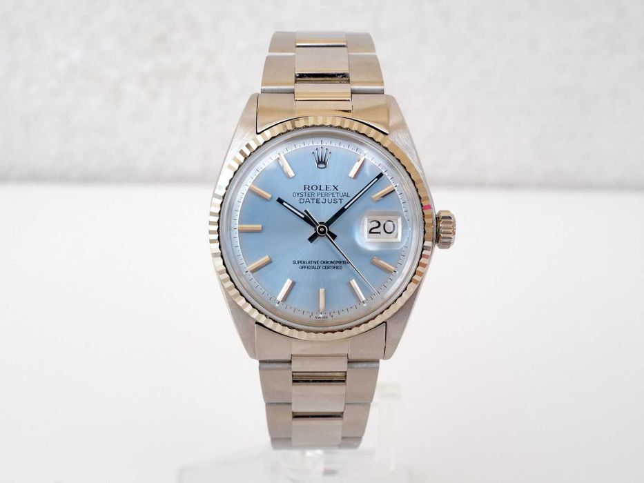 Rolex Datejust 36 Oyster Steel Ice Blue Dial