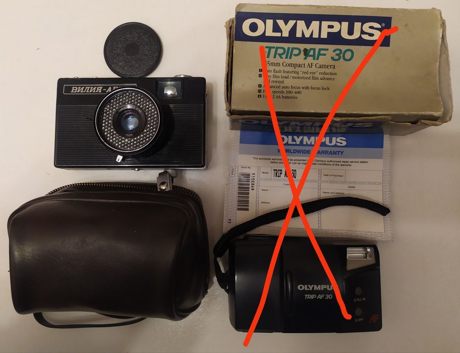 Фотоаппараты СССР