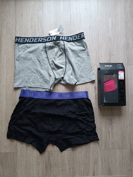 French Collectiom UK & Henderson r.XL 3xbokserki męskie