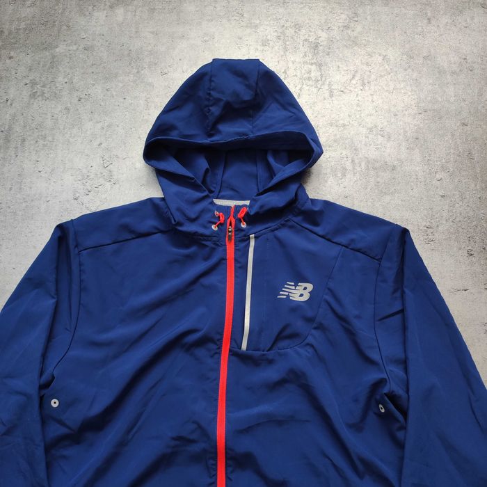 MĘSKA PREMIUM Kurtka Wiatrówka Lekka Sportowa Bieganie New Balance NB