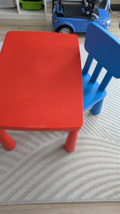 Mammut Ikea stolik i krzeslo