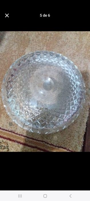 Cinzeiros Cristal Vista Alegre Atlantis novos, nunca usados