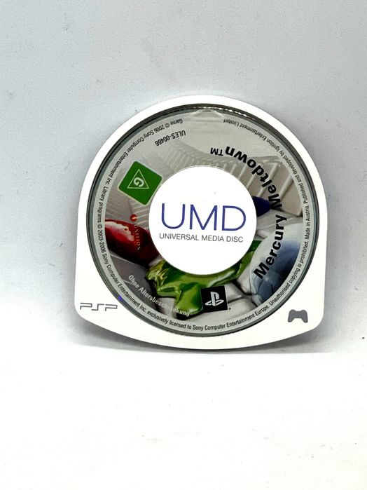 Mercury Meltdown PSP (sama gra) Po Angielsku