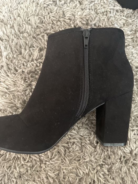 Jak nowe czarne botki 41