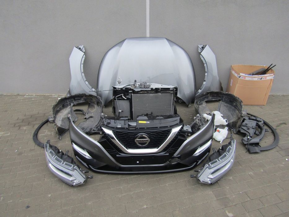 Nissan QASHQAI j11, Nissan Rogue Sport Бампер Капот Крило Фара Телевізор Підсилювач Радіатори Захист Підкрилок Арка комплект РОЗБОРКА/ЗАПЧАСТИНИ