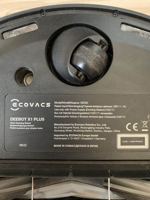 Deebot x1 plus роботпылесос