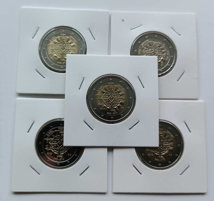 2 € Alemanha - Conjuntos 5 moedas