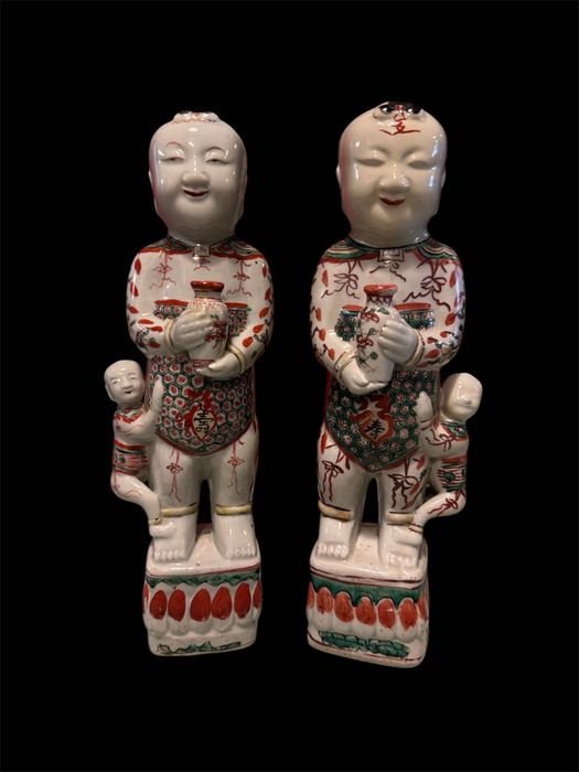 Par de laughing boys Kanxi