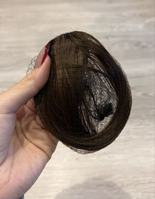 чубчик на заколці