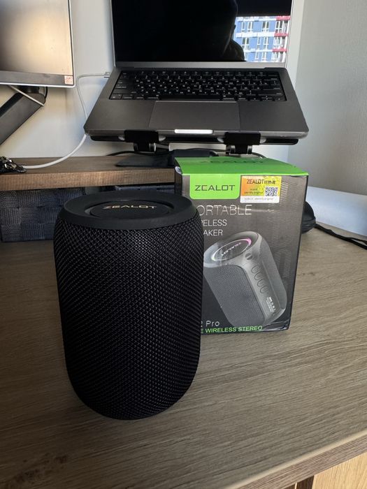 Блютуз колонка Zealot S32 Pro, Black