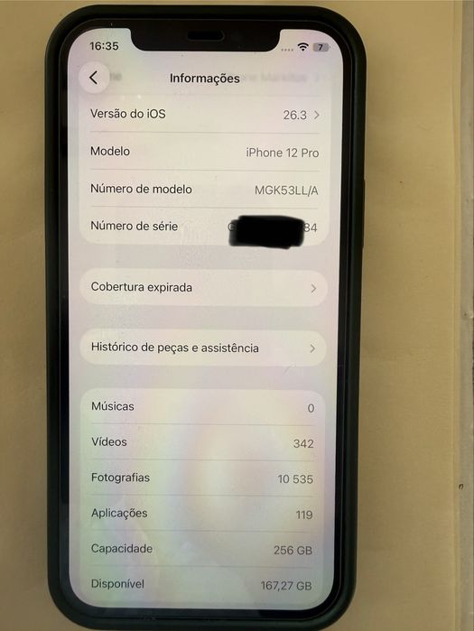 Iphone 12 Pro 256GB em excelente estado