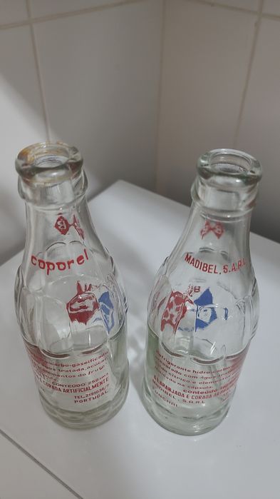 Garrafas pirogravadas de refrigerante BB Bem Boa (Coporel e Madibel)