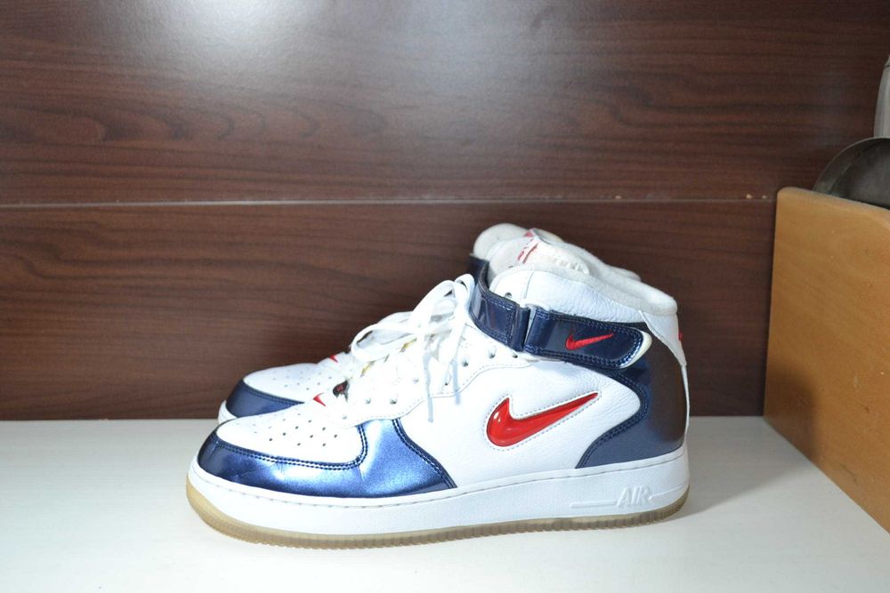 nike air force 1 mid qs 45р кроссовки сникерсы ботинки кожаные оригина