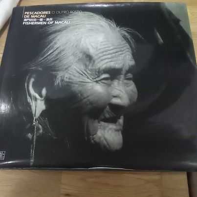 Selling the book 'Fishermen' and 'Another Face of Macau'