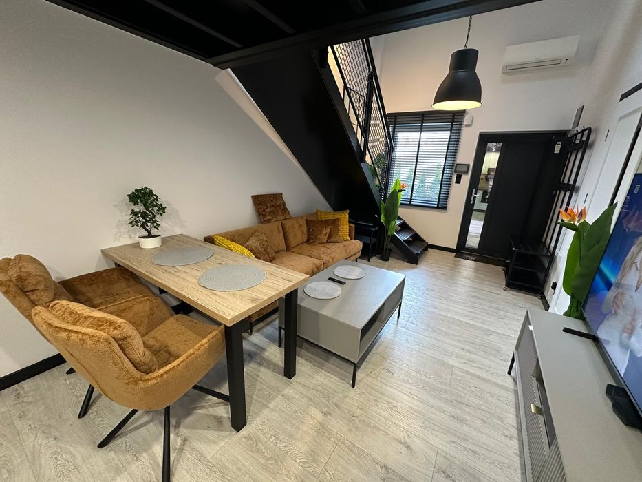 NOWE mieszk. LOFT, wyposażone, grzanie i czynsz w cenie, parking, WIFI