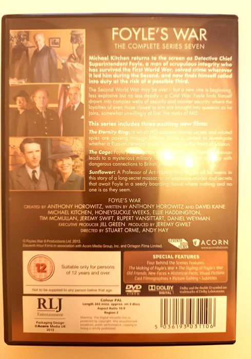 DVD Foyle's war, series 7, English