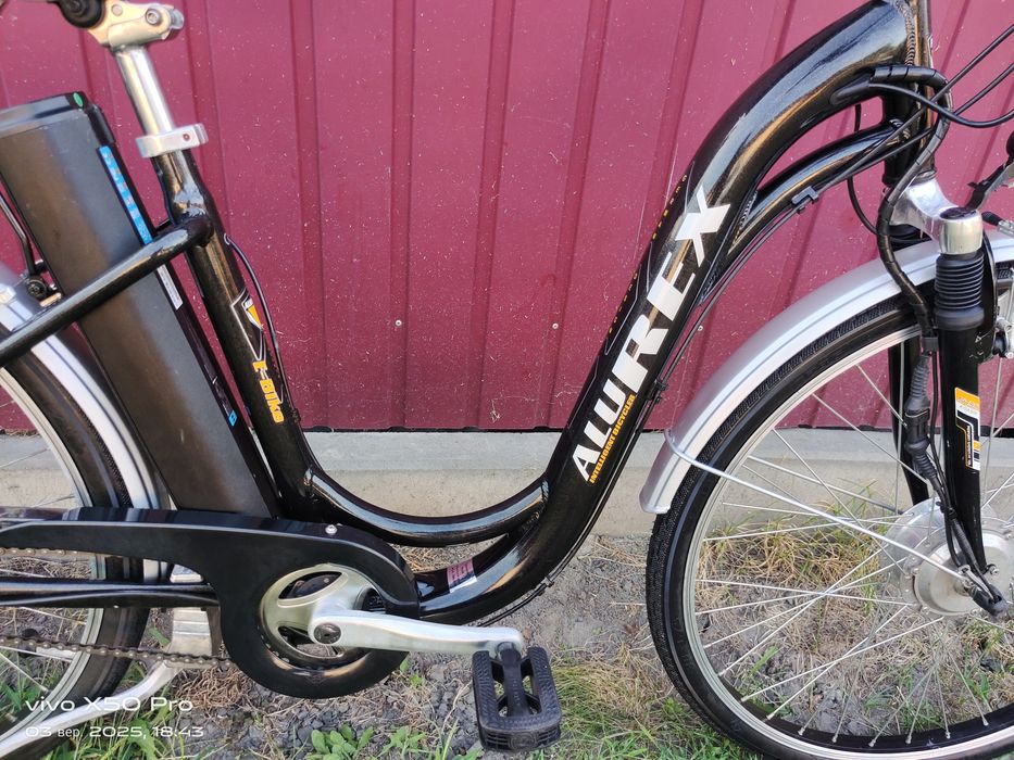 Електровелосипед Alu-Rex на ручці газу нова батарея з Німеччини