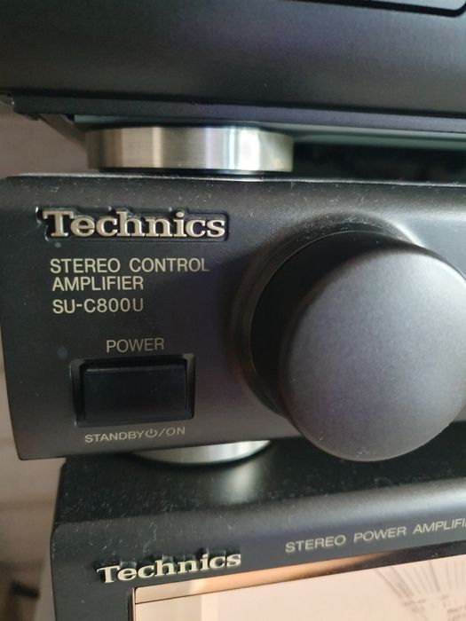 Technics zestaw - gramofon - pilot