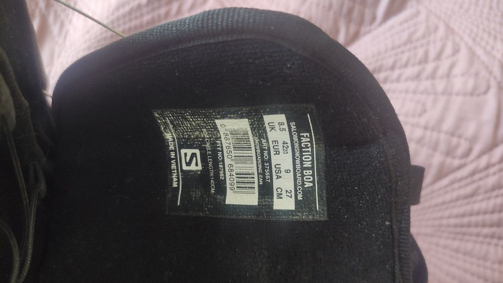 Buty snowboardowe Salomon BOA