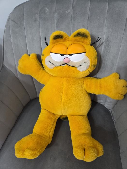 Duży Pluszowy Garfield z lat 70 tych