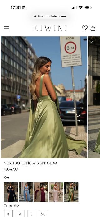 Vestido cerimónia Kiwini