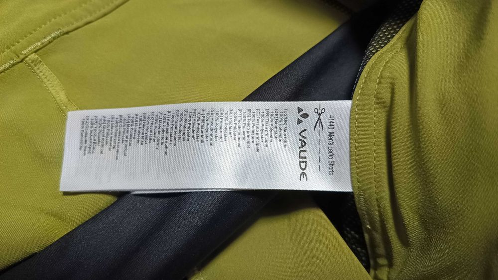 Męskie krótkie spodnie rowerowe VAUDE LEDRO r.S nowe stan idealny