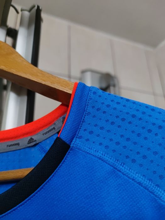 bluzka koszulka XL sportowa Adidas running blue