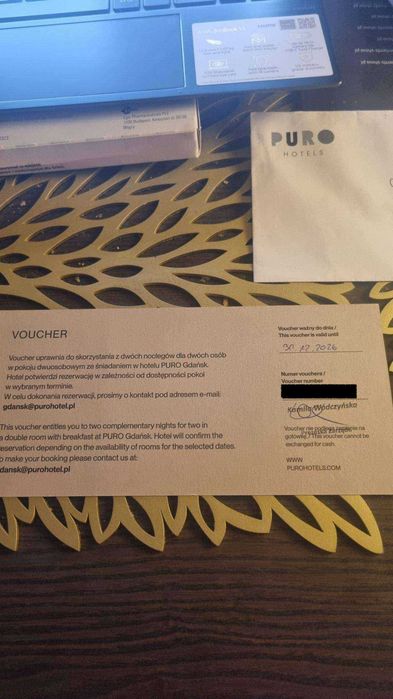 voucher hotel PURO Gdańsk