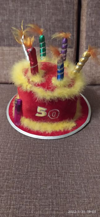 Kapelusz jubilata 50 lat
