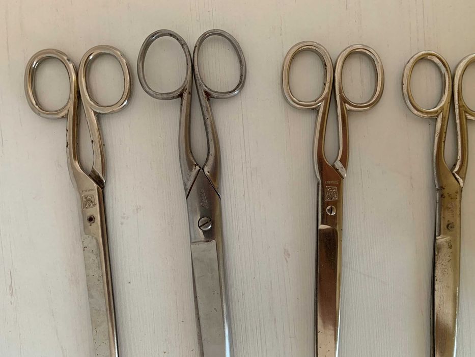 Nożyczki krawieckie niemieckie oraz Nożyczki krawieckie firmy Rostfrei