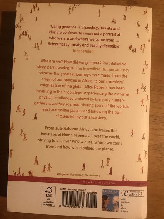 Livro “The Incredible Human Journey”