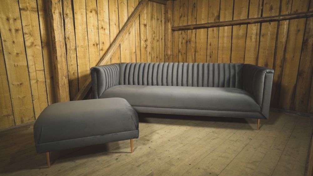 Sofa Kanapa Chelsea Pufa Na Wymiar Różne Kolory Retro PRL Loft