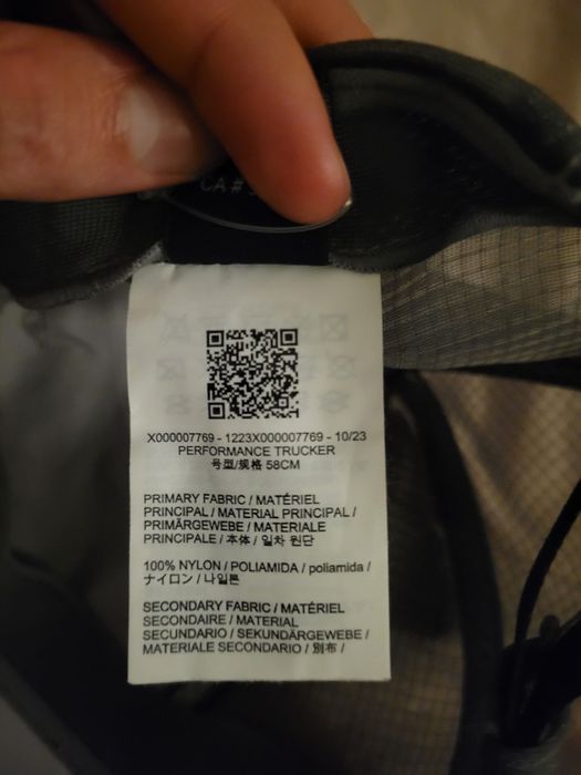 Кепка Arcteryx CA #34438 оригинал