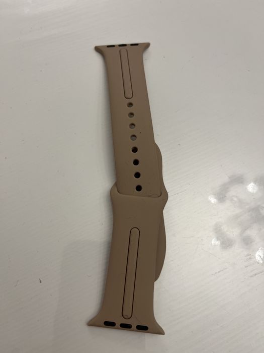 Силіконовий ремінець Sport Band для Apple Watch 38/40/41 Пудра